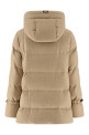 Bi-stretch lurex jacket Beige