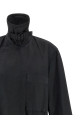 Вощений бавовняний тренч Чорний LEMAIRE CO1128LD1059BK996