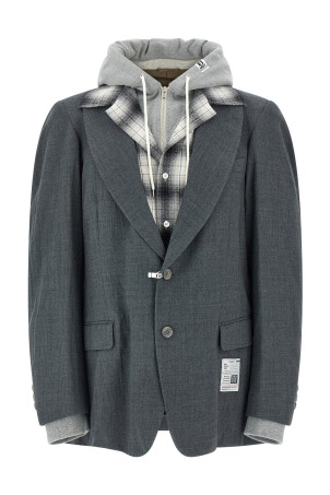 Блейзер «Triple Layered Wool» Сірий J15JK131GRAY Блейзер «Triple Layered Wool» Сірий J15JK131GRAY