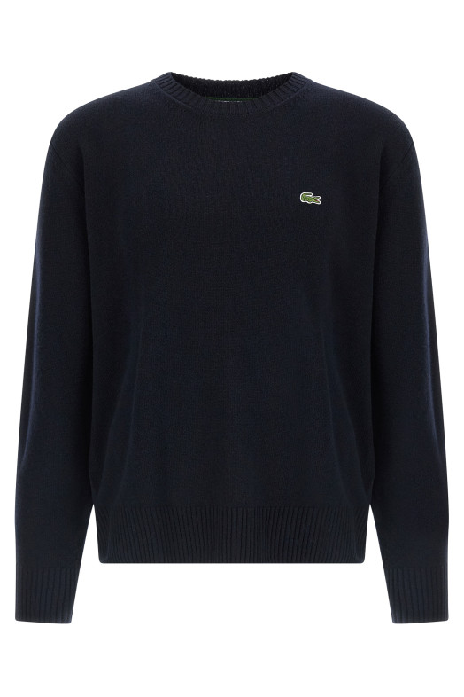 Светр з логотипом Синій LACOSTE AH2916166