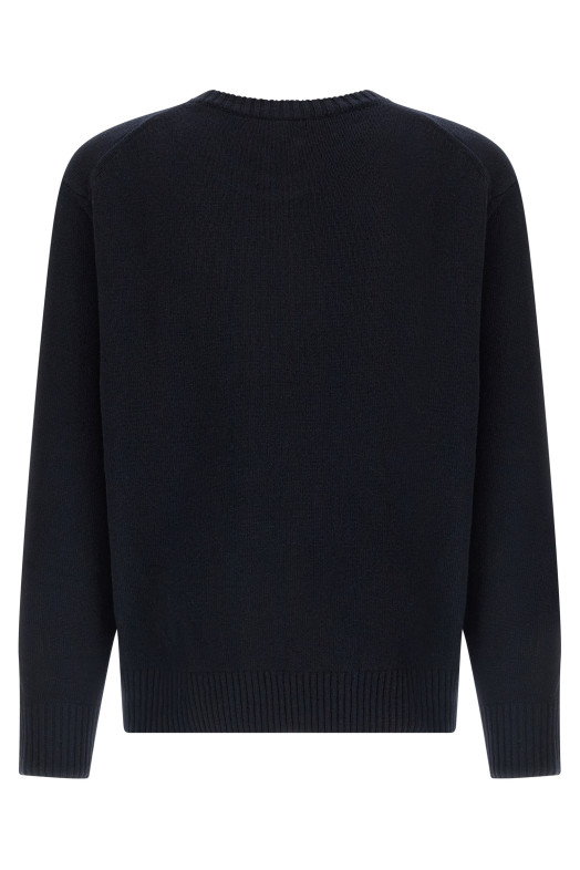 Светр з логотипом Синій LACOSTE AH2916166