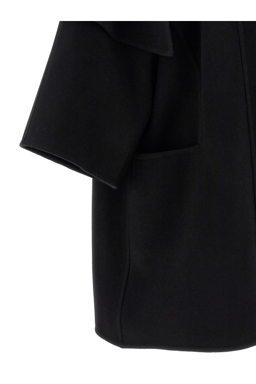 Пальто-капюшон Чорний JK005035BLACK