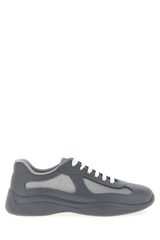 'Prada America's Cup Soft' sneakers Gray