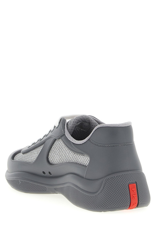 'Prada America's Cup Soft' sneakers Gray