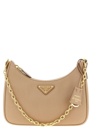 'Prada Re-Edition 2005' shoulder bag Beige 'Prada Re-Edition 2005' shoulder bag Beige