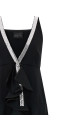 Ruffle dress Black