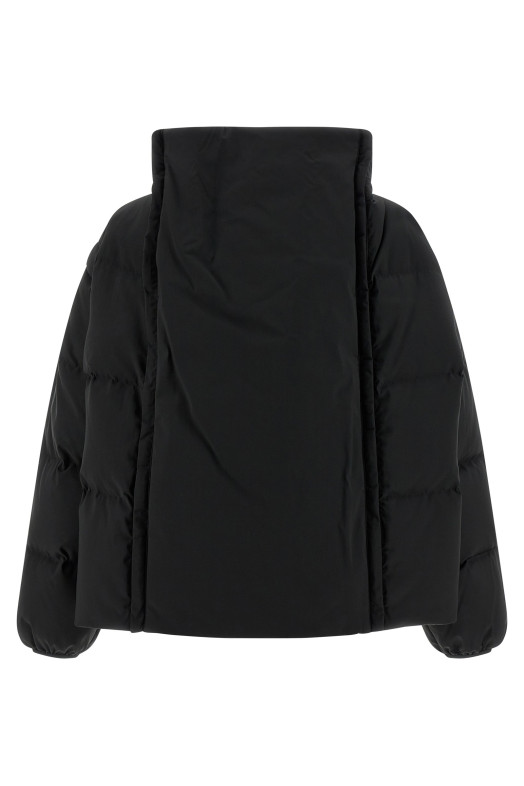'Numeric signature MM6' embroidery down jacket Black 'Numeric signature MM6' embroidery down jacket Black