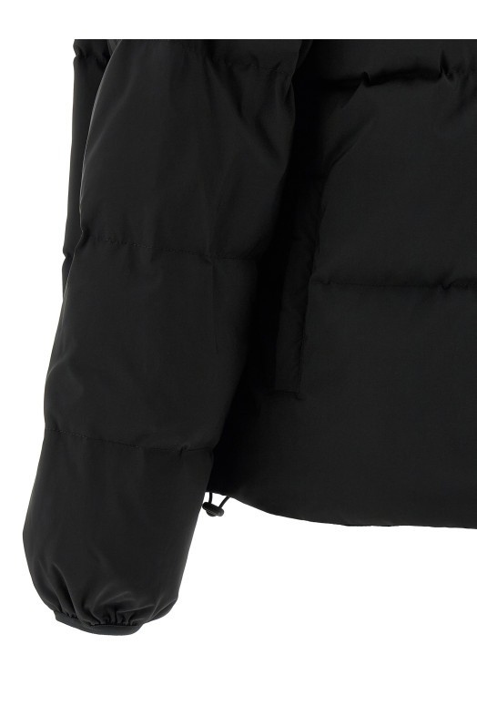 'Numeric signature MM6' embroidery down jacket Black 'Numeric signature MM6' embroidery down jacket Black