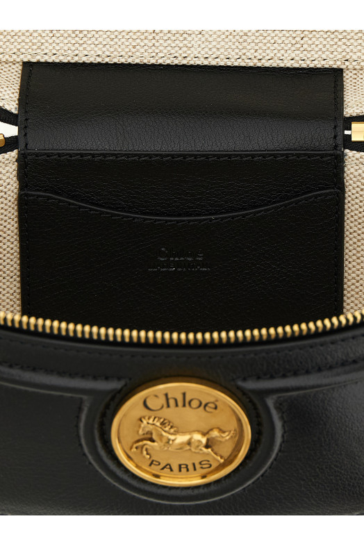 Сумка через плече «Horse Medal» Чорна CH25WP994O37001