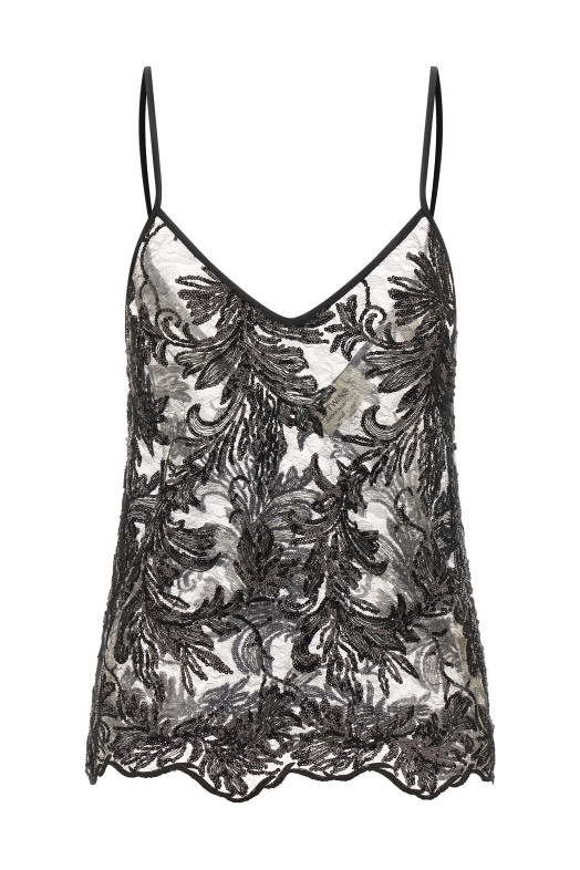 Топ «Альба» Чорний ALBALACEBLACK