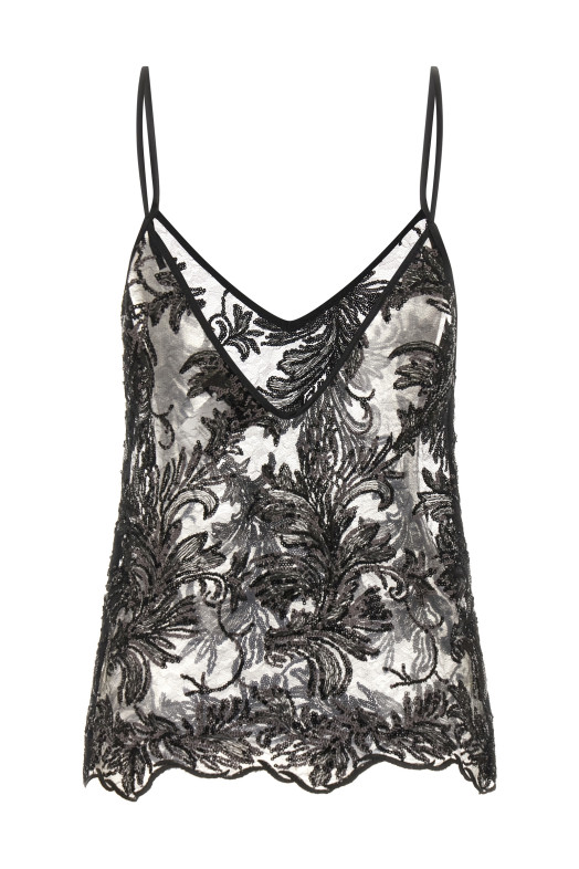 Топ «Альба» Чорний ALBALACEBLACK