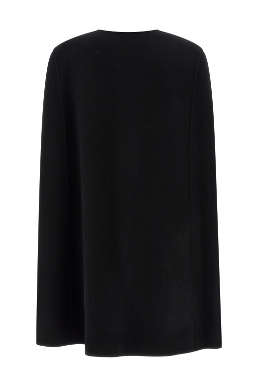 Wrap cape Black
