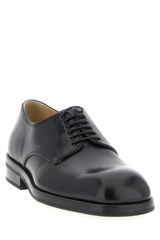 'Derbies' lace up shoes Black