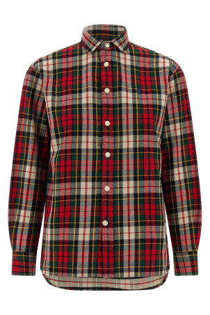 Сорочка з тартаном Червона POLO RALPH LAUREN 211978159003 Сорочка з тартаном Червона POLO RALPH LAUREN 211978159003