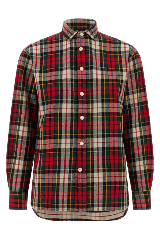 Сорочка з тартаном Червона POLO RALPH LAUREN 211978159003