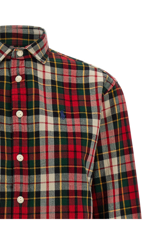 Сорочка з тартаном Червона POLO RALPH LAUREN 211978159003