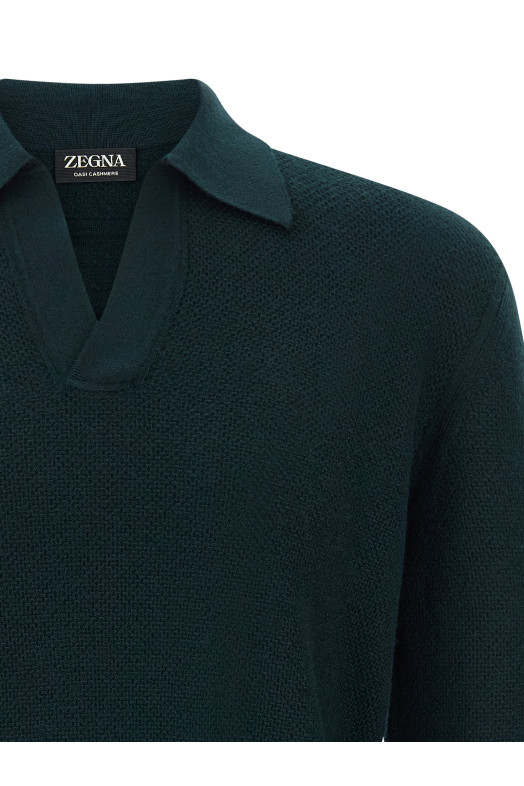 Поло Oasi Cashmere Green ZEGNA UGK93A2131V08001