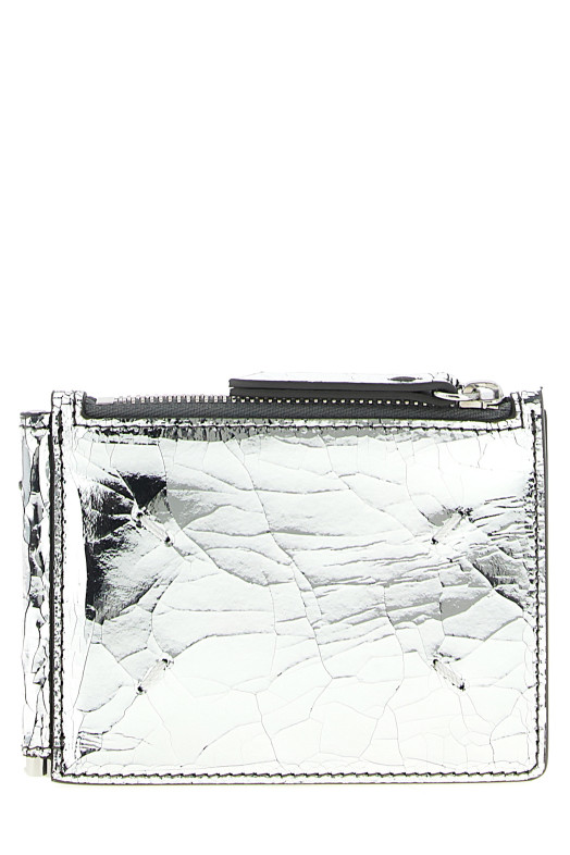 Двухстворчатый кошелек Silver MAISON MARGIELA SA1UI0024P5016H7730