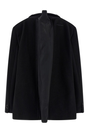Задня панель блейзера Чорний MM6 MAISON MARGIELA S62BN0112M35469900 Задня панель блейзера Чорний MM6 MAISON MARGIELA S62BN0112M35469900