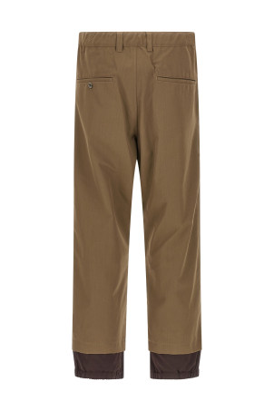 Штани «Mix Layered Wool Gabardine» Зелені A15PT032KHAKI Штани «Mix Layered Wool Gabardine» Зелені A15PT032KHAKI