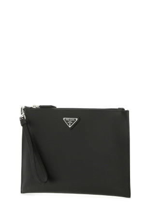 Чорна шкіряна сумочка Black PRADA (2NH005PN9) Чорна шкіряна сумочка Black PRADA (2NH005PN9)