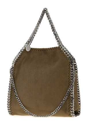 Армійська зелена міні-сумочка Falabella з довгим ворсом STELLA McCARTNEY (371223W9132)