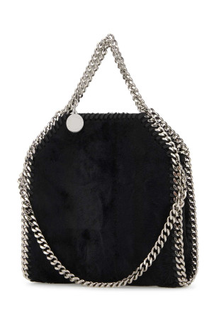 Black velvet Falabella handbag Black STELLA McCARTNEY (391698WP0616)