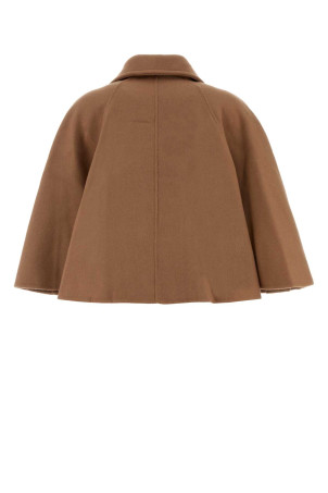 Персиковый шарф из смешанной шерсти Hypnotic cape ZIMMERMANN (5799CF251) Персиковый шарф из смешанной шерсти Hypnotic cape ZIMMERMANN (5799CF251)