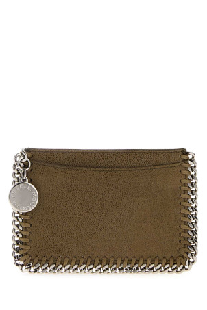 Olive green shaggy deer Falabella card holder STELLA McCARTNEY (7P0073W9132) Olive green shaggy deer Falabella card holder STELLA McCARTNEY (7P0073W9132)