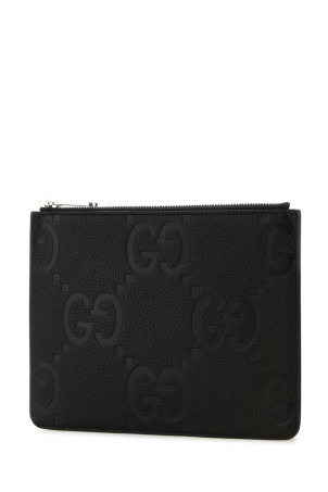 Чорна шкіряна середня сумочка Black GUCCI (821102AABY0) Чорна шкіряна середня сумочка Black GUCCI (821102AABY0)