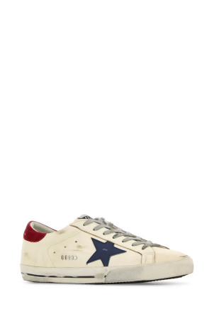 Ivory nappa leather Super Star Classic sneakers GOLDEN GOOSE DELUXE BRAND (GMF00101F006839)