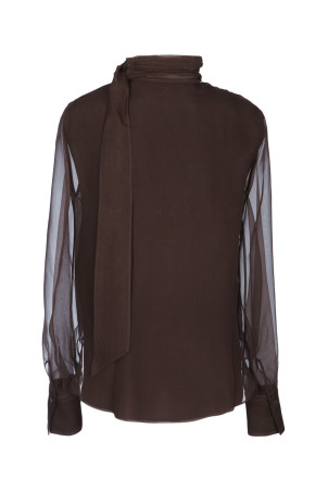 ОРГАНЗА З БАНТОМ BRUNELLO CUCINELLI (MF940ED814) ОРГАНЗА З БАНТОМ BRUNELLO CUCINELLI (MF940ED814)