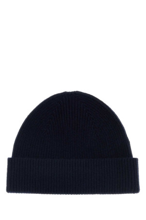 Dark blue cashmere beanie hat ZEGNA (RUEAT01A8BNI) Dark blue cashmere beanie hat ZEGNA (RUEAT01A8BNI)