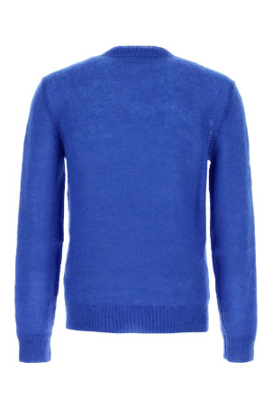 Светр з синьої мохерової суміші DSQUARED (S71HA1391D13161) DSQUARED2 Светр з синьої мохерової суміші DSQUARED (S71HA1391D13161) DSQUARED2