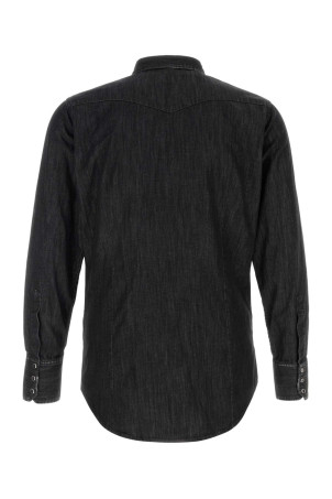 Black denim Classic Western shirt DSQUARED (S74DM0936S30826) Black denim Classic Western shirt DSQUARED (S74DM0936S30826)