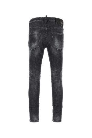 Черные джинсы-скатер из эластичного денима DSQUARED (S74LB1726S30357) DSQUARED2 Черные джинсы-скатер из эластичного денима DSQUARED (S74LB1726S30357) DSQUARED2