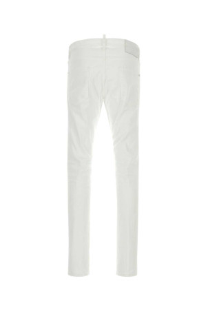 Білі джинси Cool Guy з еластичного деніму Білі DSQUARED (S74LB1742S39781) DSQUARED2 Білі джинси Cool Guy з еластичного деніму Білі DSQUARED (S74LB1742S39781) DSQUARED2