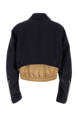 Темно-синий шерстяной пиджак DSQUARED (S75AM1137DTN015) DSQUARED2 Темно-синий шерстяной пиджак DSQUARED (S75AM1137DTN015) DSQUARED2