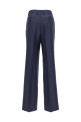 Silk cashmere pants Blue