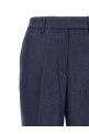 Silk cashmere pants Blue