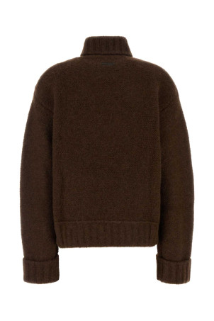 Коричневый свитер из эластичной альпаки DSQUARED (S75HA1385D13140) DSQUARED2 Коричневый свитер из эластичной альпаки DSQUARED (S75HA1385D13140) DSQUARED2