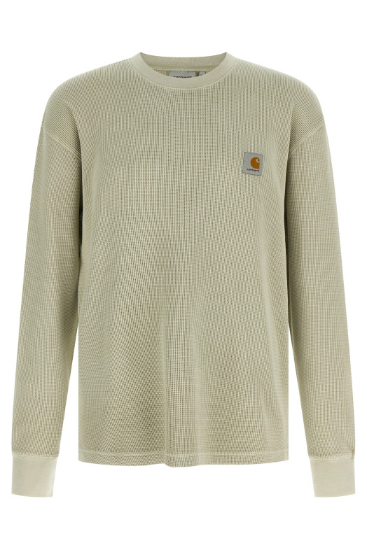 'Vista Waffle' T-shirt Beige