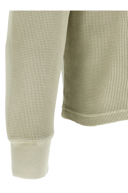 'Vista Waffle' T-shirt Beige