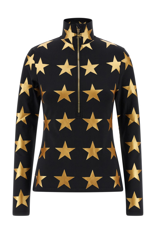 'Lunaria' technical jersey Gold