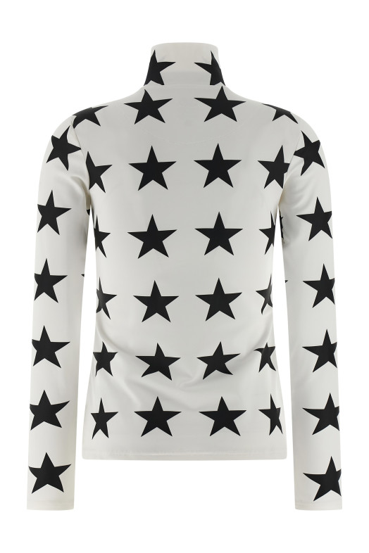 'Lunaria' technical jersey Black-grey