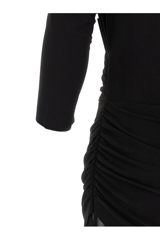 Боді з вирізом у формі серця Чорний NORMA KAMALI KK3253PMR20001