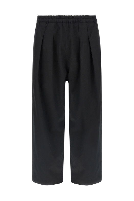 Cotton trousers Black