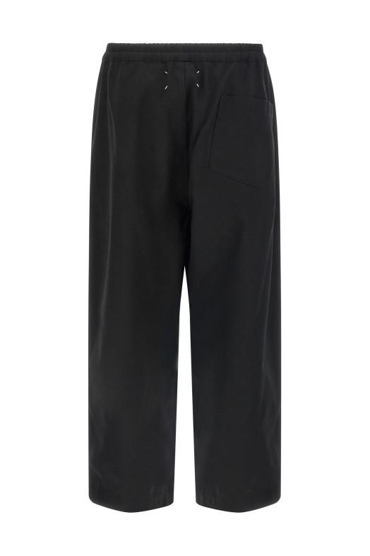 Cotton trousers Black