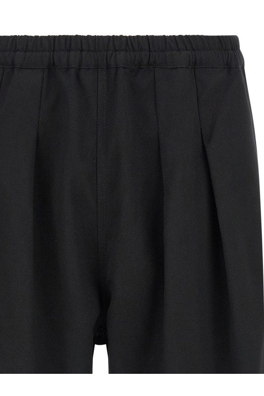 Cotton trousers Black