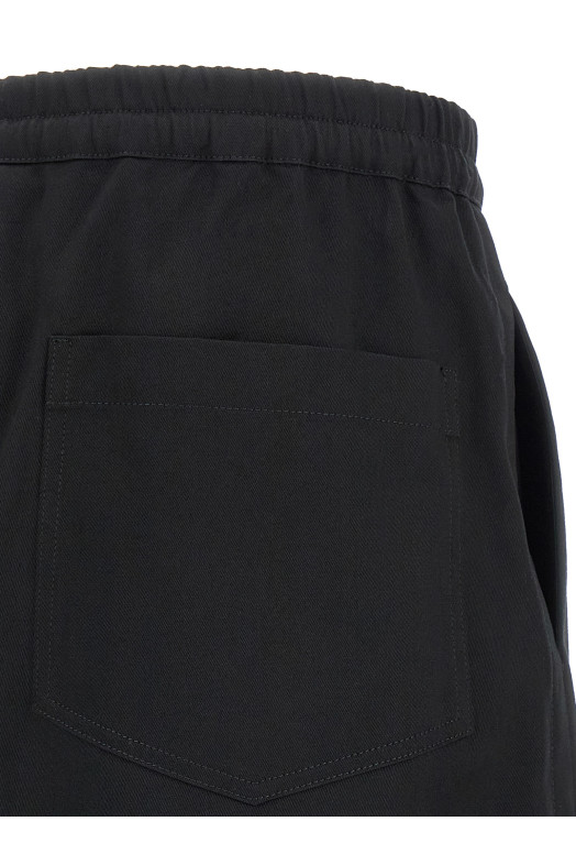 Cotton trousers Black